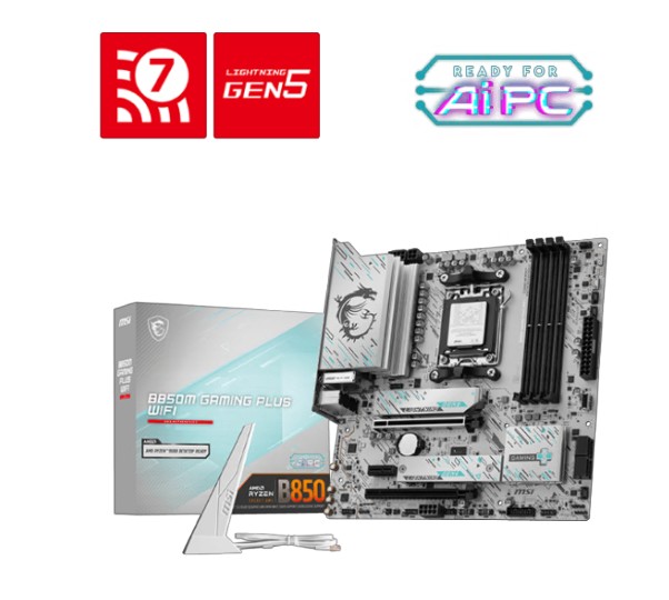 First Image: B850M GAMING PLUS WIFI