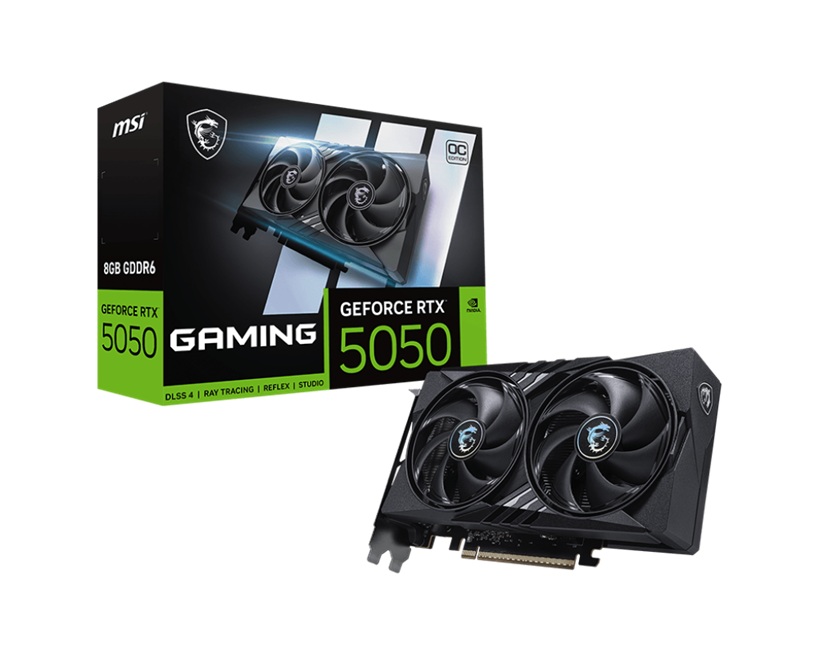 First Image: GeForce RTX 5050 8G GAMING OC