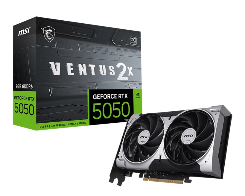 First Image: GeForce RTX 5050 8G VENTUS 2X OC