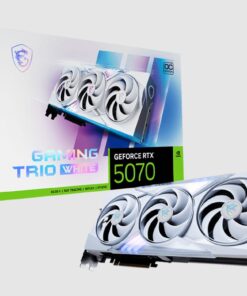 First Image: GeForce RTX 5070 12G GAMING TRIO OC WHITE