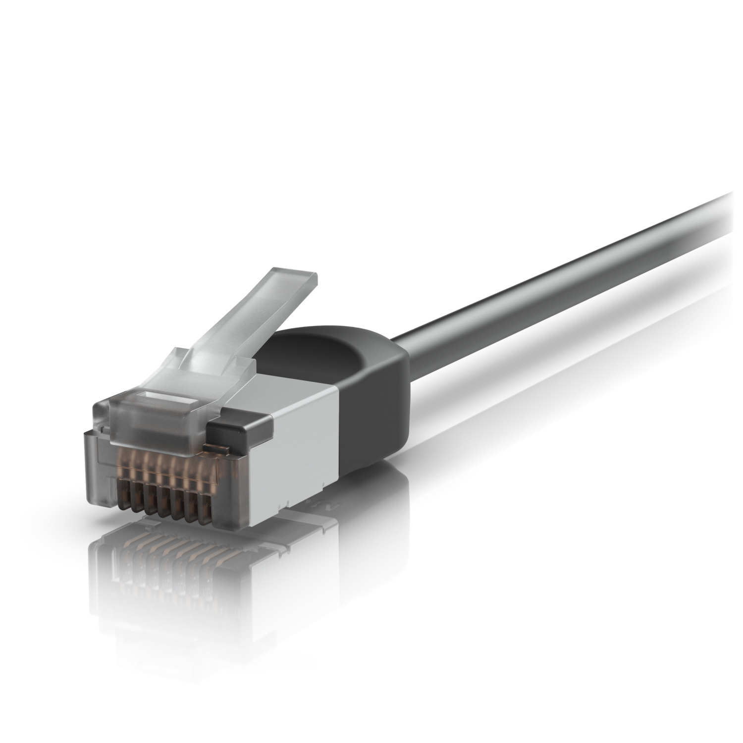 Fourth Image: UACC-Cable-Patch-Outdoor-C6A-3M-BK