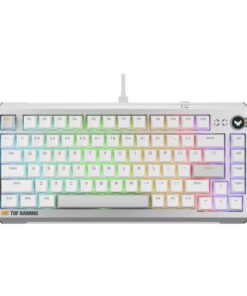 First Image: TUF Gaming K4 Magnetic WHT