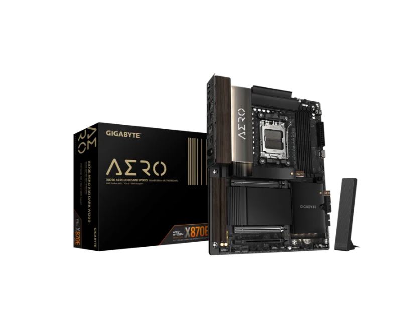 First Image: X870E AERO X DK WOOD 1.0