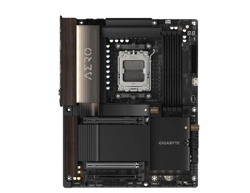 Second Image: X870E AERO X DK WOOD 1.0