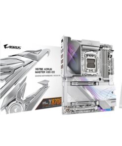 First Image: X870E A MASTER X ICE